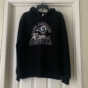 Los Angeles Rams Pullover Hoodie By Majestic Size M 🏈🏈